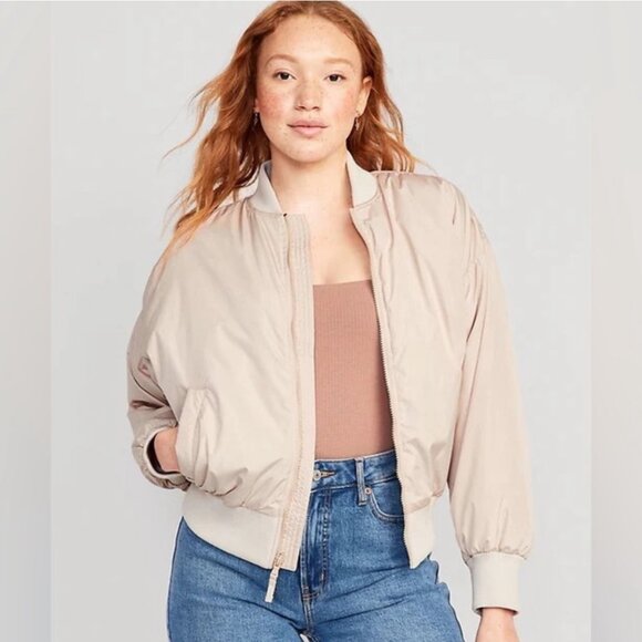 Oversized Bomber Jacket - Picture 1 of 7